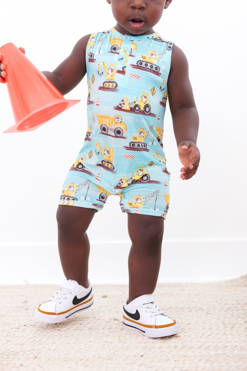 Hard Hat Hounds Shortie Romper