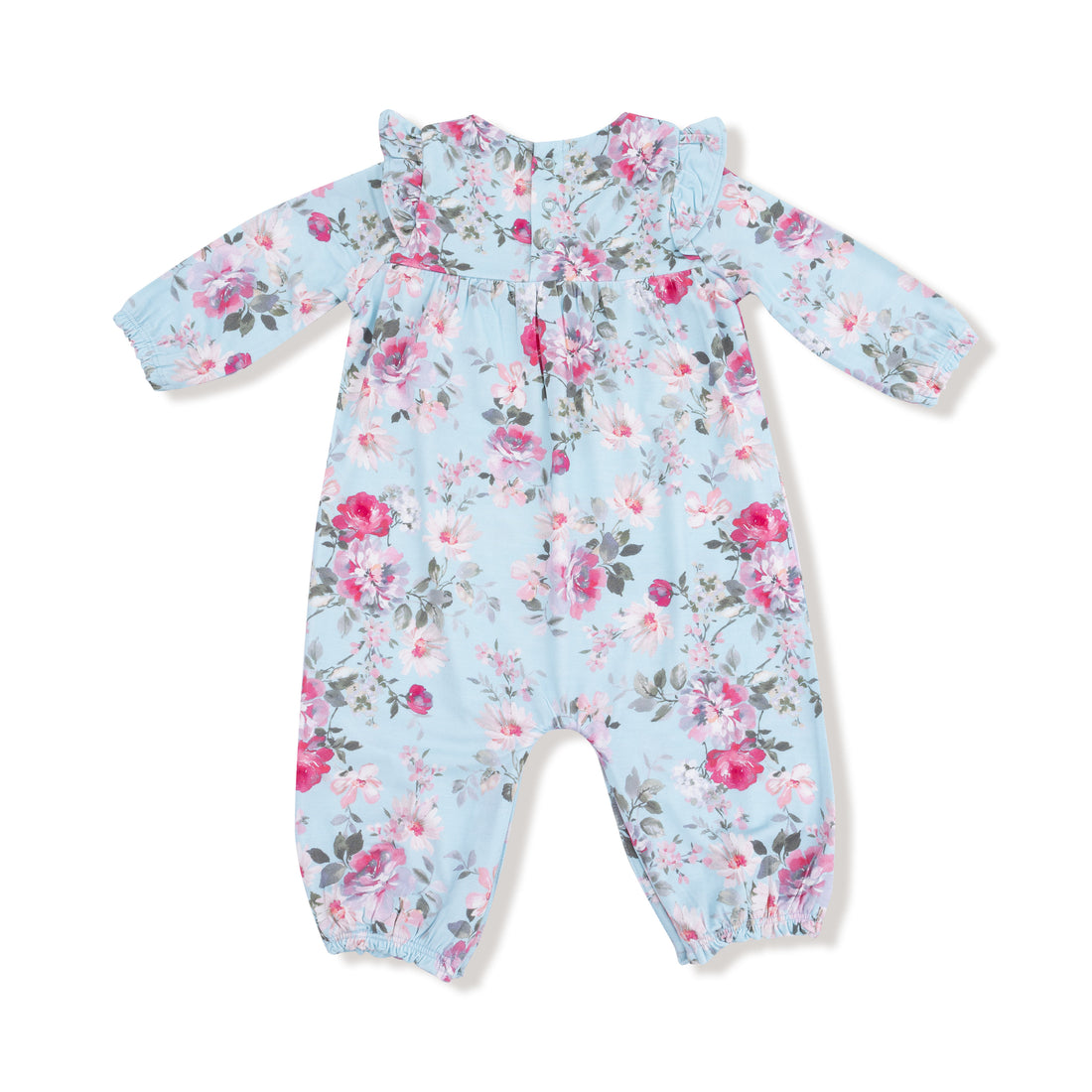 Ruffle Sleeve Romper - Charlotte Floral