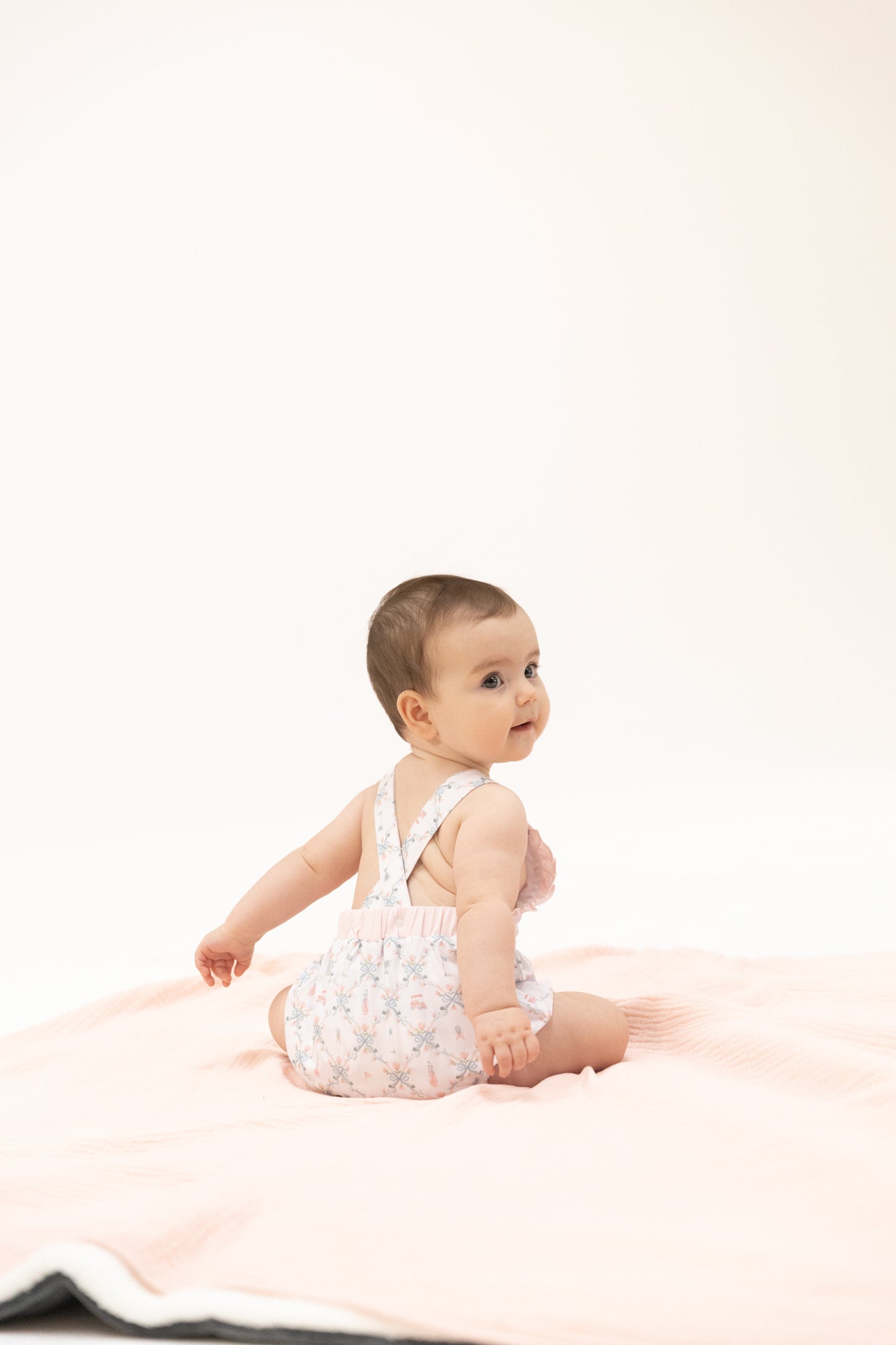Ruffle Bubble - Golf Trellis Pink
