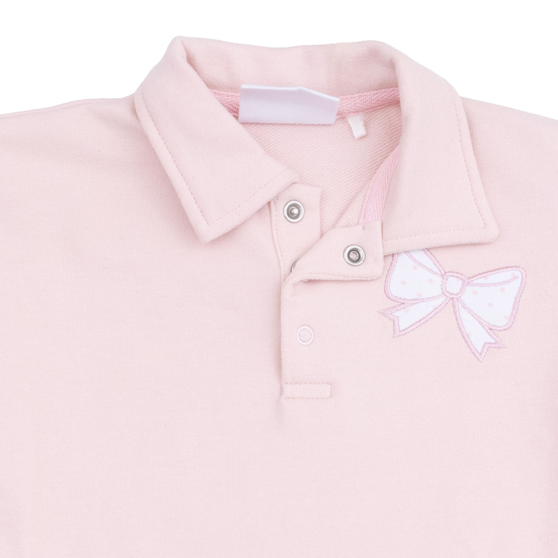 Veiled Pink Bows Polo Dress and Legging