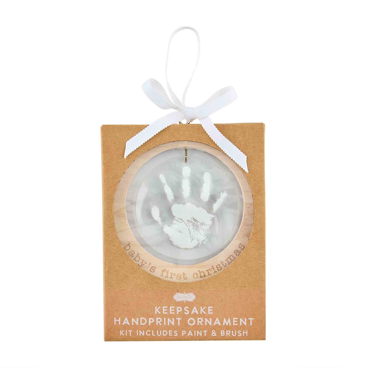 Baby's First Handprint Ornament