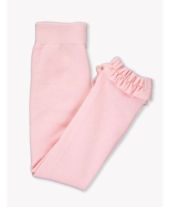Footless Ruffled Tights