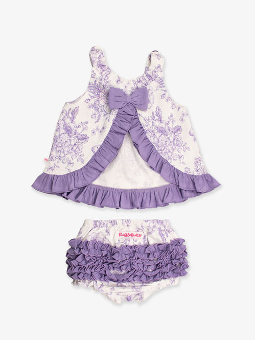 Wisteria Purple Swing Top and Bloomer