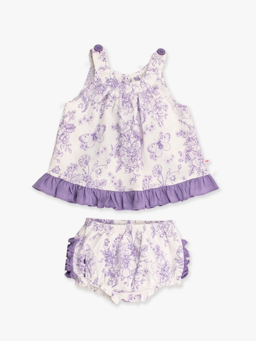 Wisteria Purple Swing Top and Bloomer