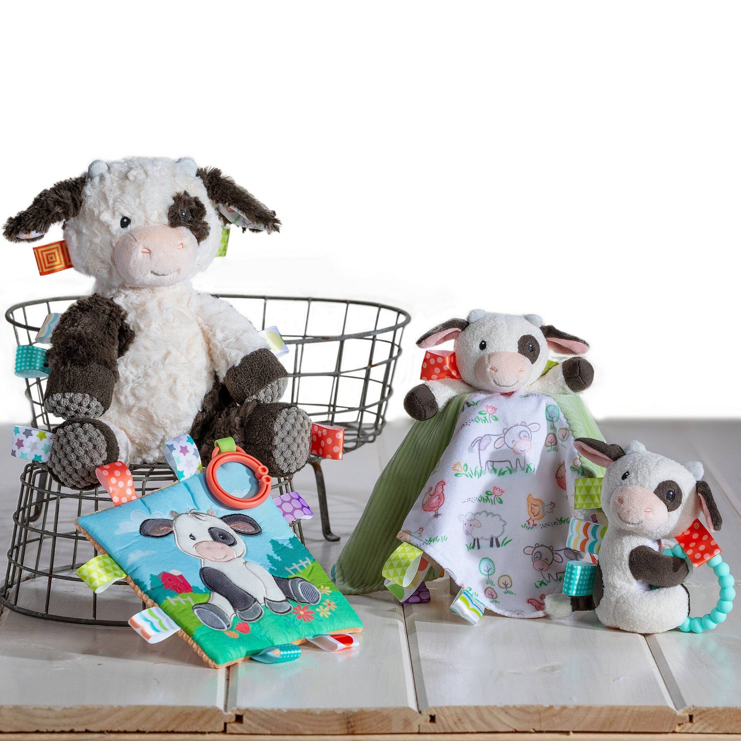 Taggies Buttercup Cow Baby Mat