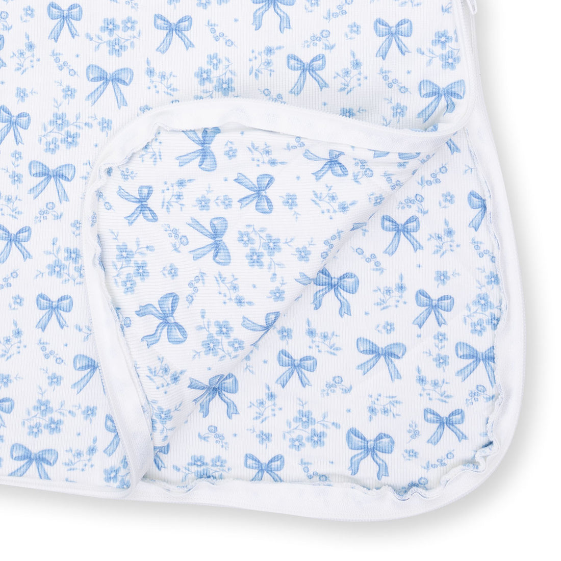 Blue Bows and Flowers - Sleep Bag