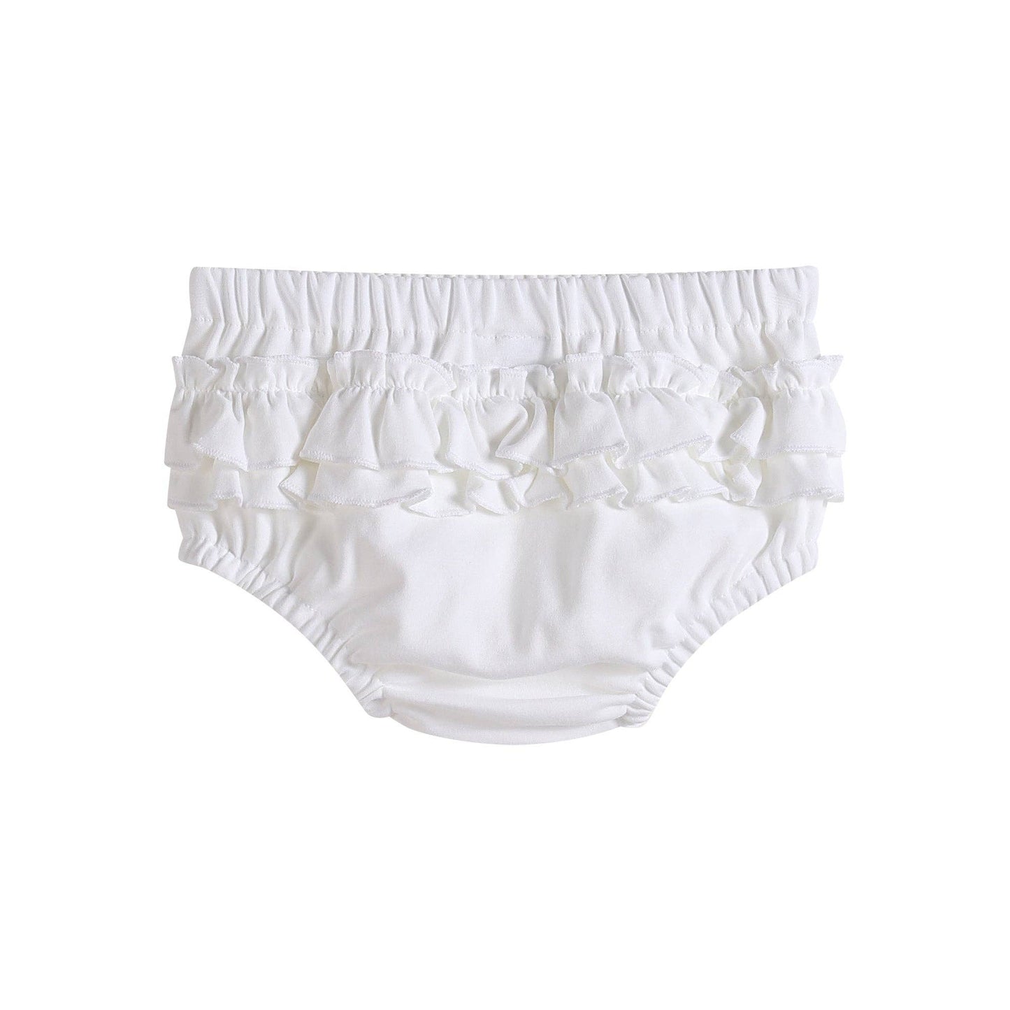 2 pc Light Blue and White Baby Bloomers
