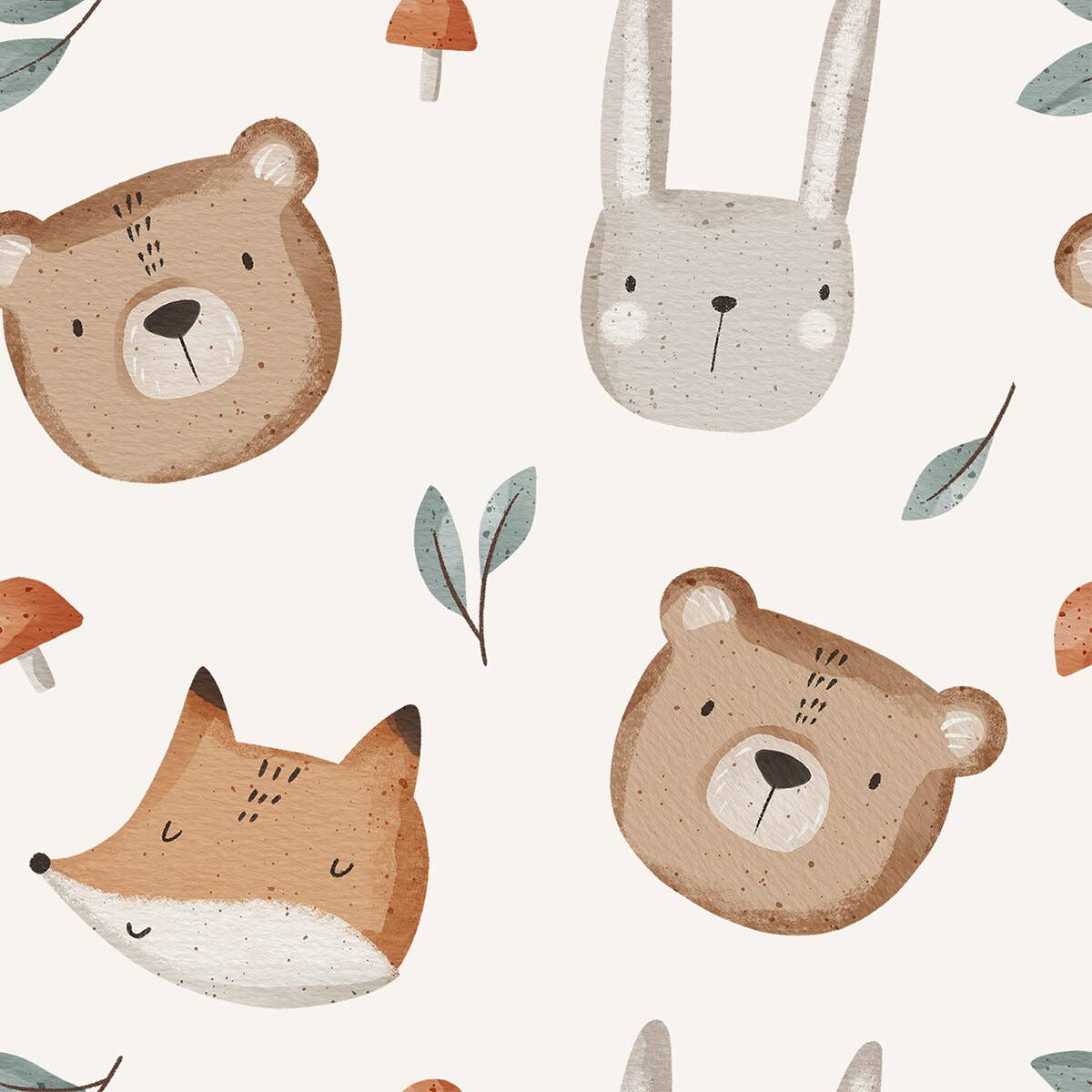 Forest Animals Dress & Legging Set (Organic Jersey)