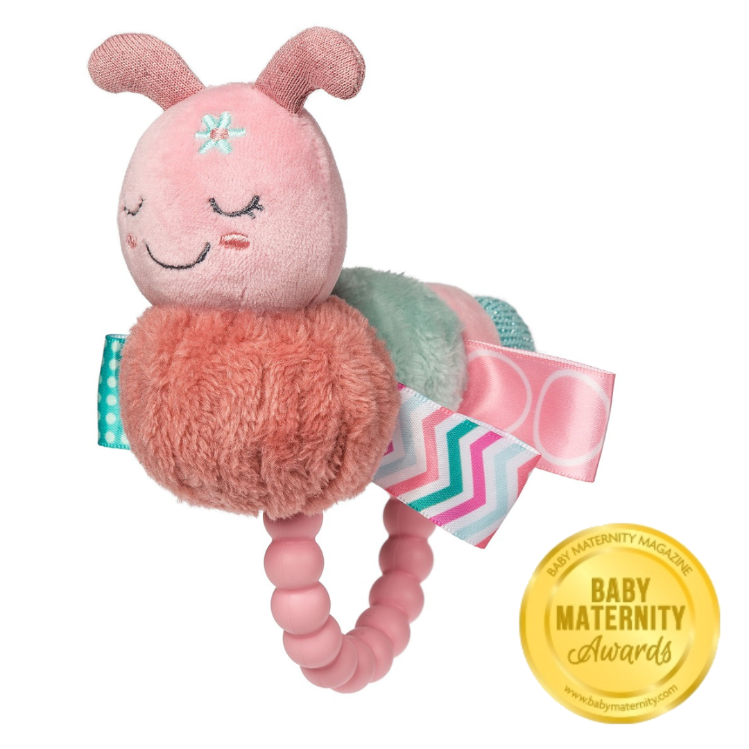 Taggies Teether Rattle Camilla Caterpillar