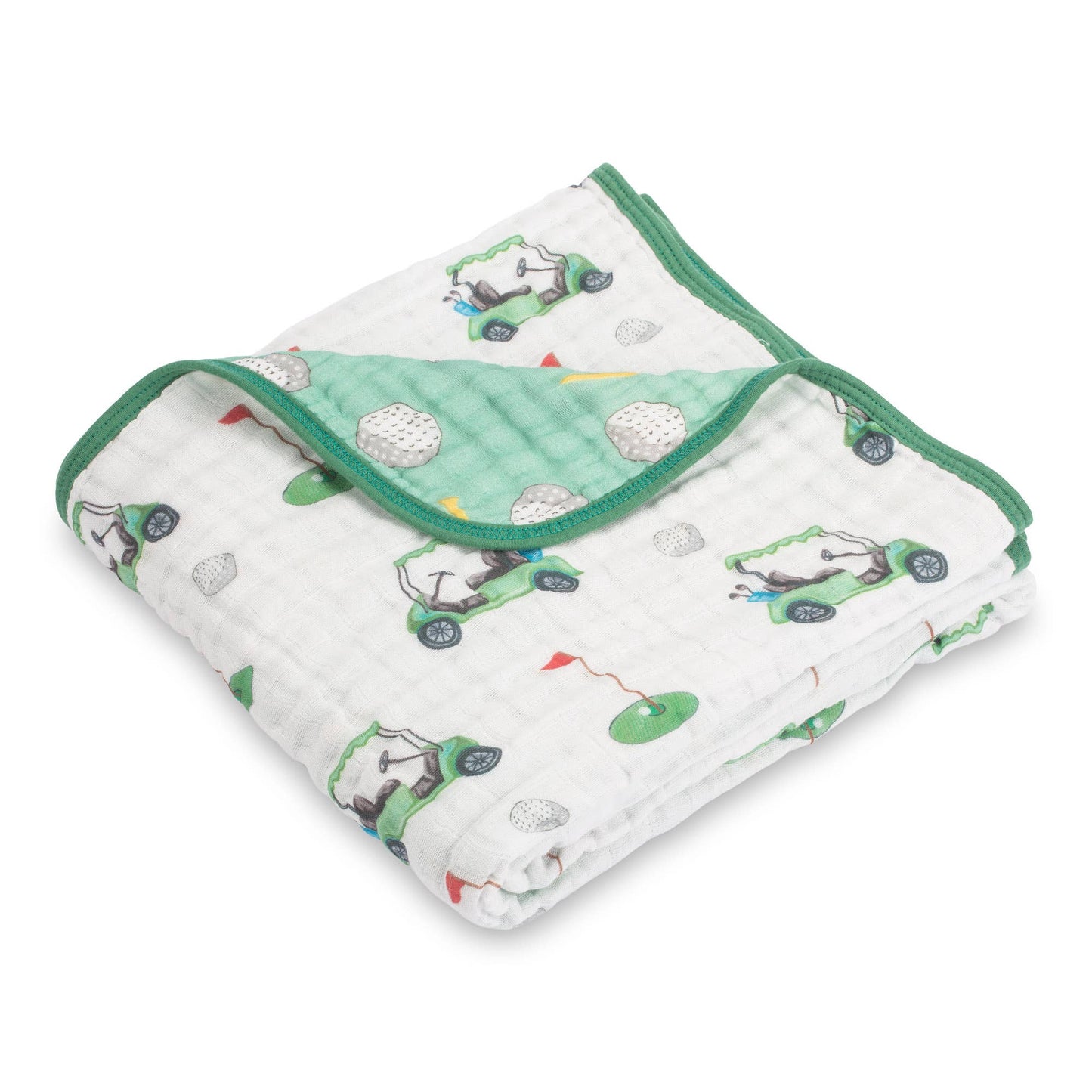 Golf A Round Baby Muslin Quilt