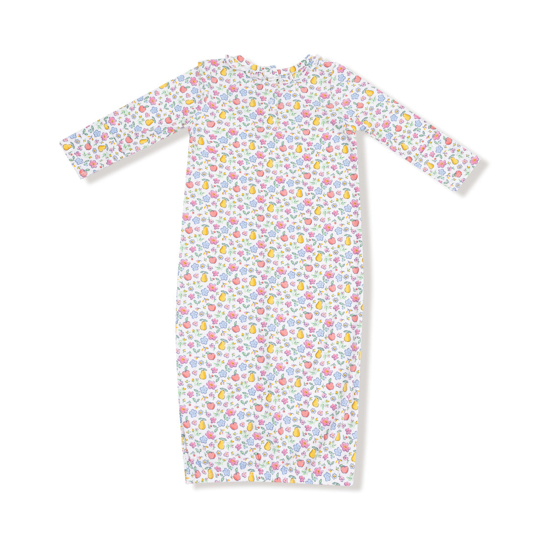 Kimono Gown - Fall Fruit Floral