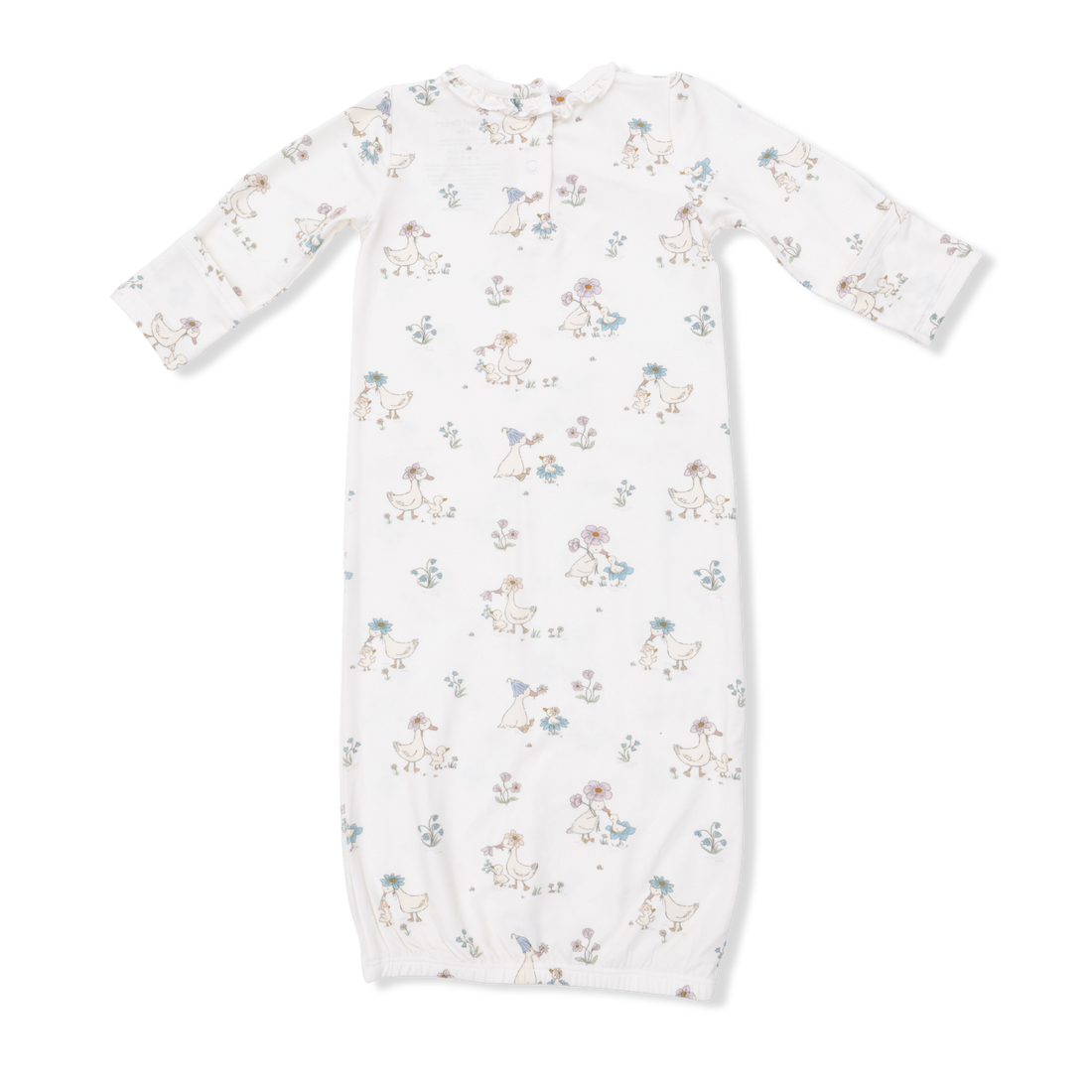 Kimono Gown and Knot Headband - Flower Ducklings