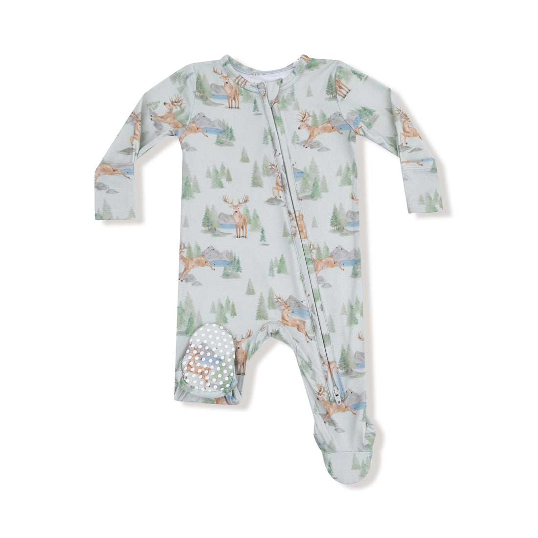 Zipper Footie - Buck Deer