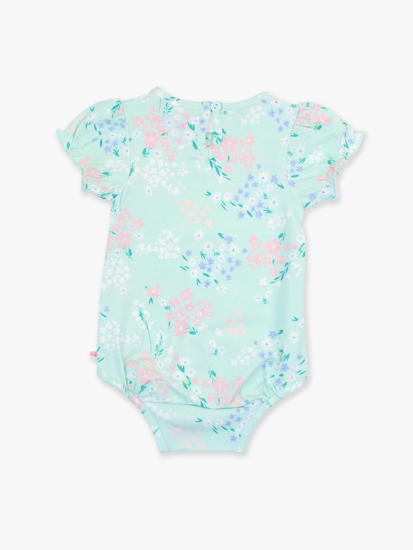 Mint Meadow Puff Short Sleeve Bodysuit