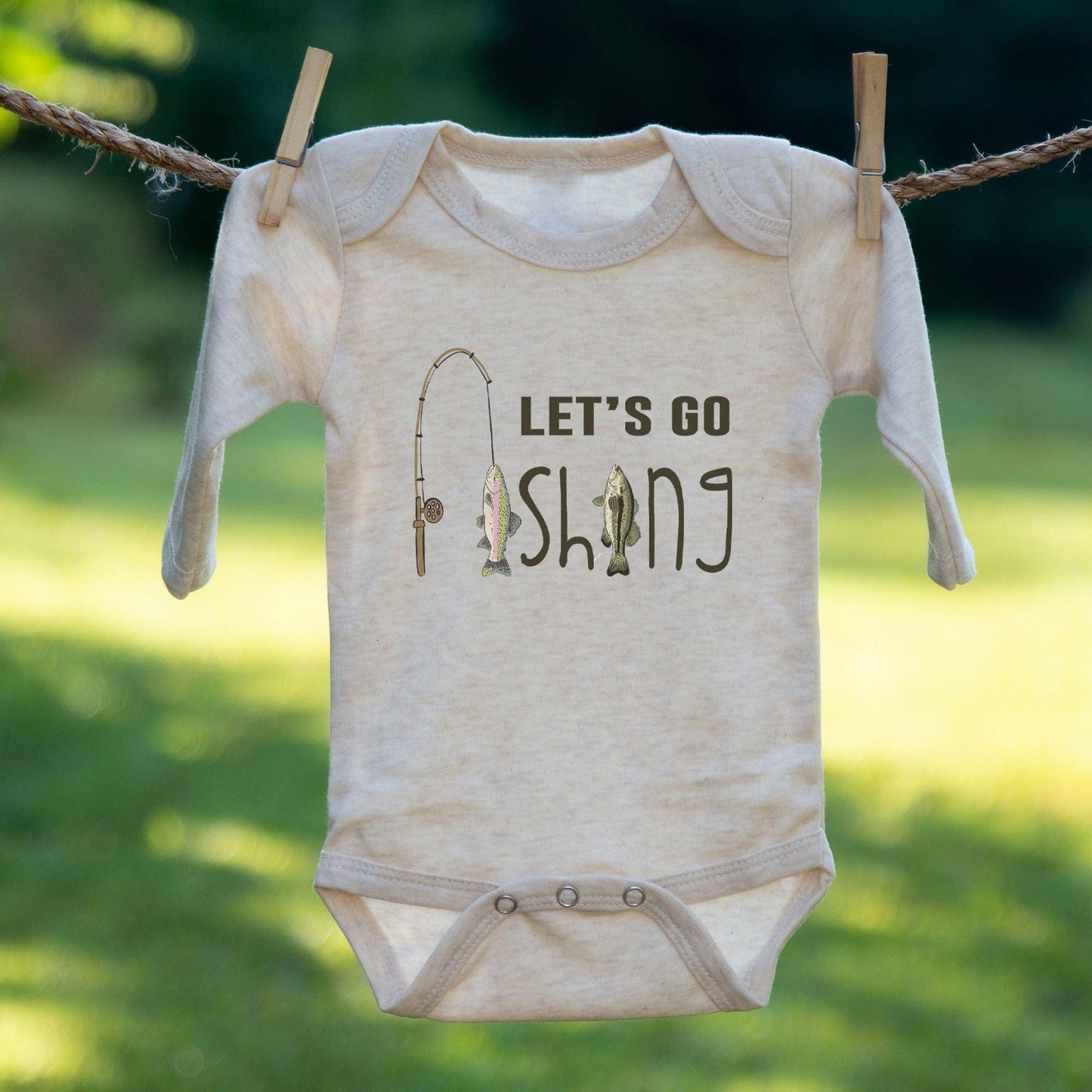 Let's Go Fishing Bodysuit