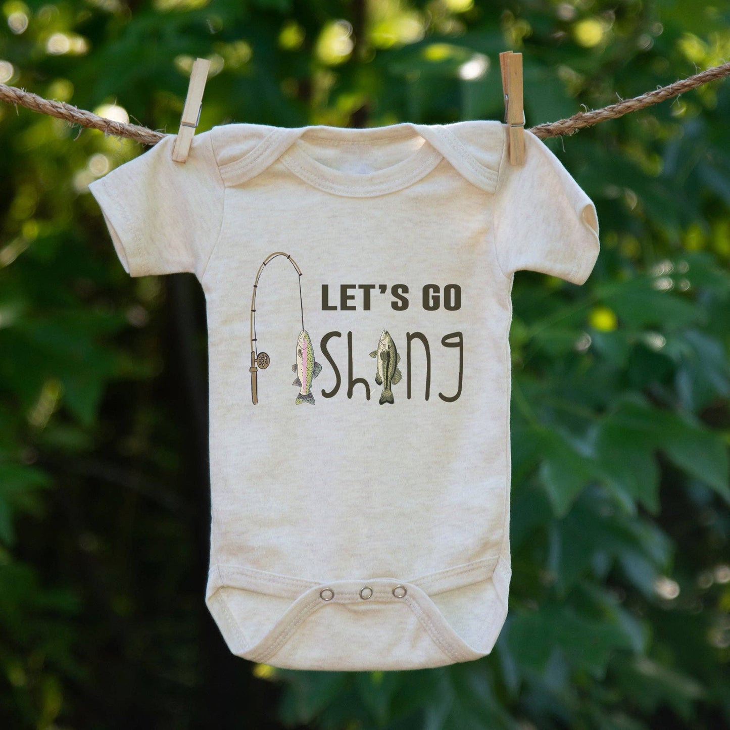 Let's Go Fishing Bodysuit