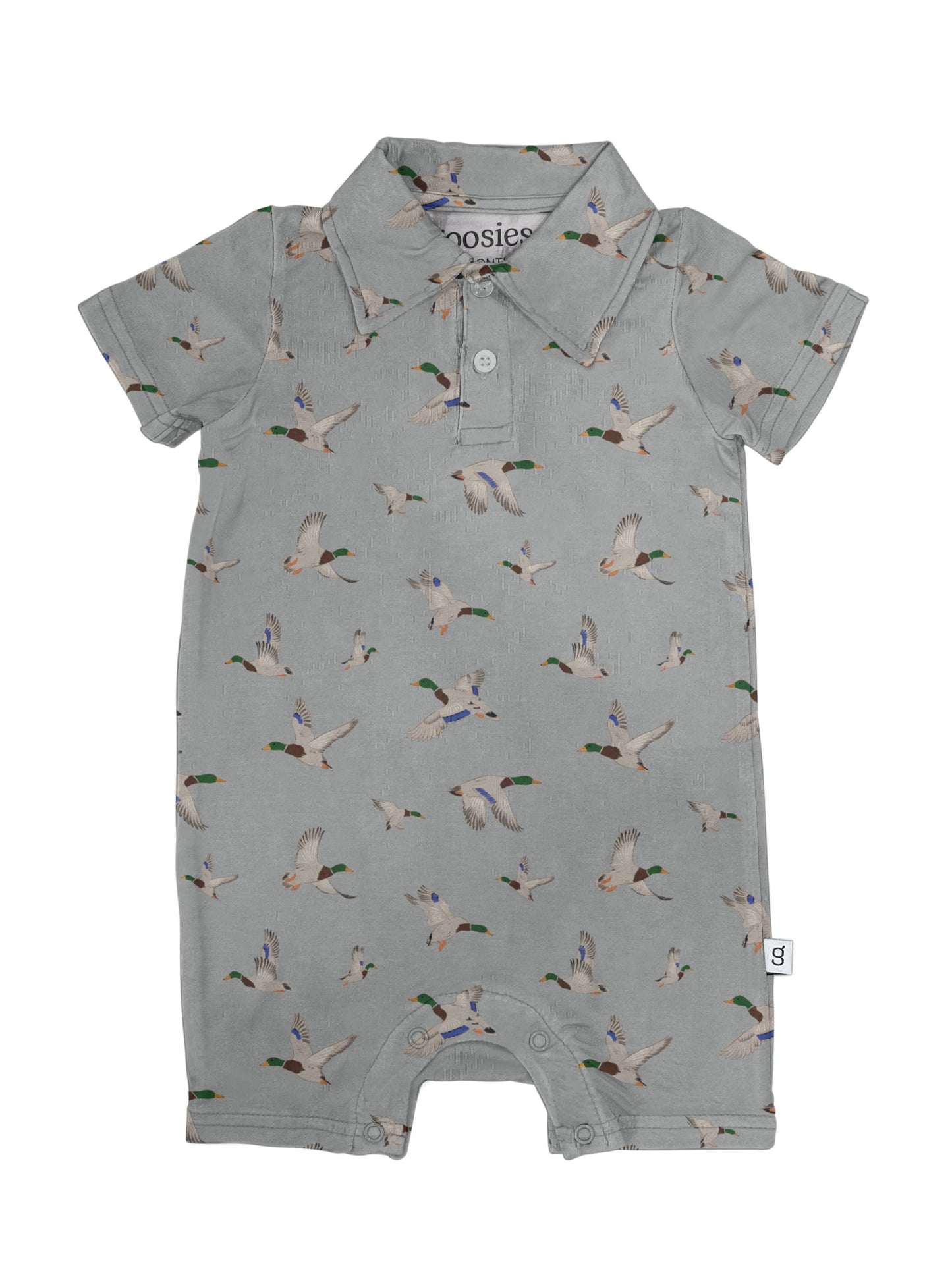 Mallards SS Polo Romper