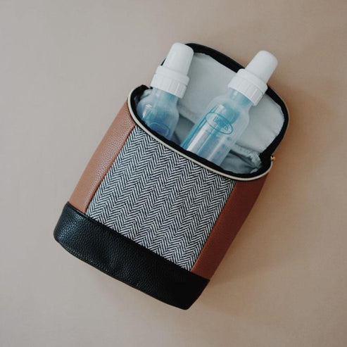Chill Like a Boss Bottle Bag - Coffee & Cream