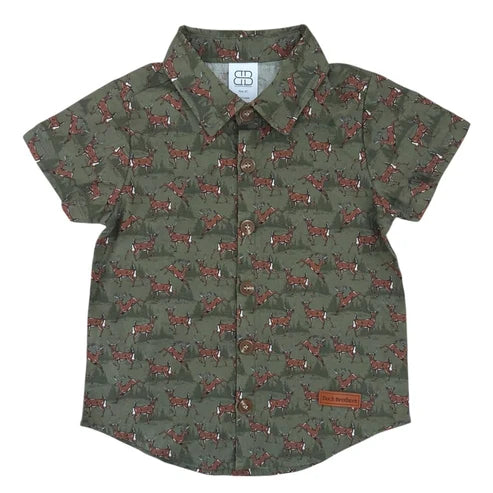 Nash Button Down Shirt, Whitetail Woods