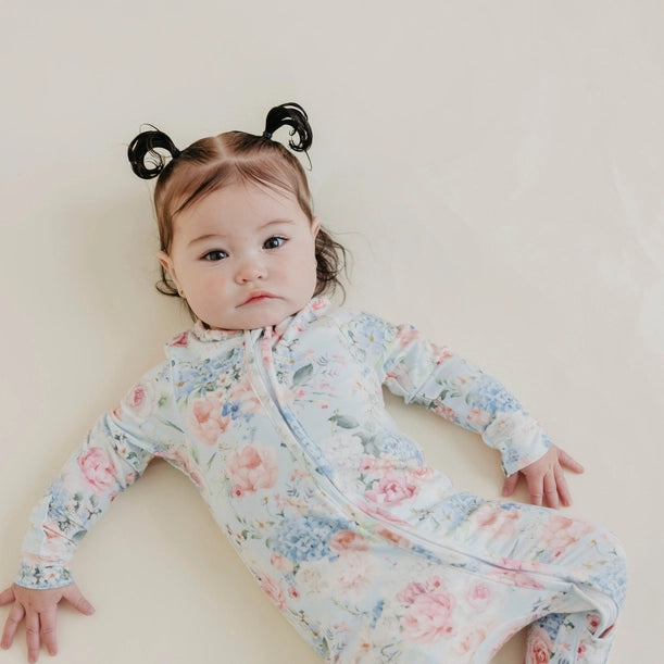 CONVERTIBLE ZIP-UP FOOTIE - GENEVIEVE