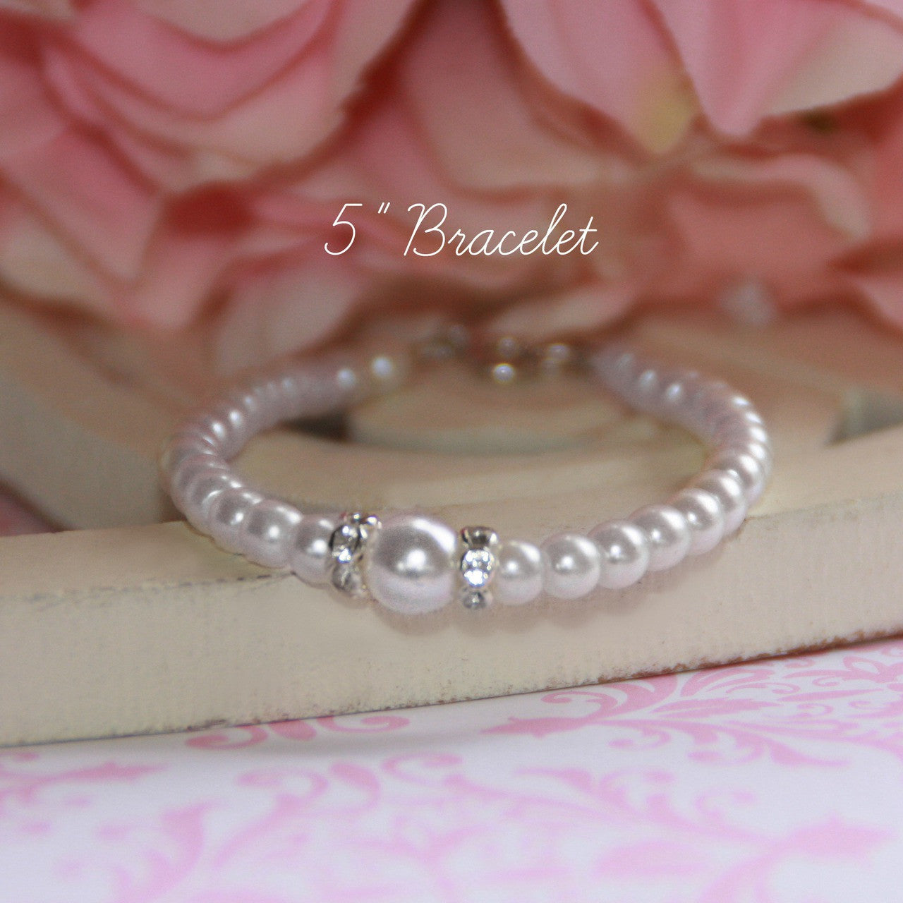 Glass Pearls Bracelet