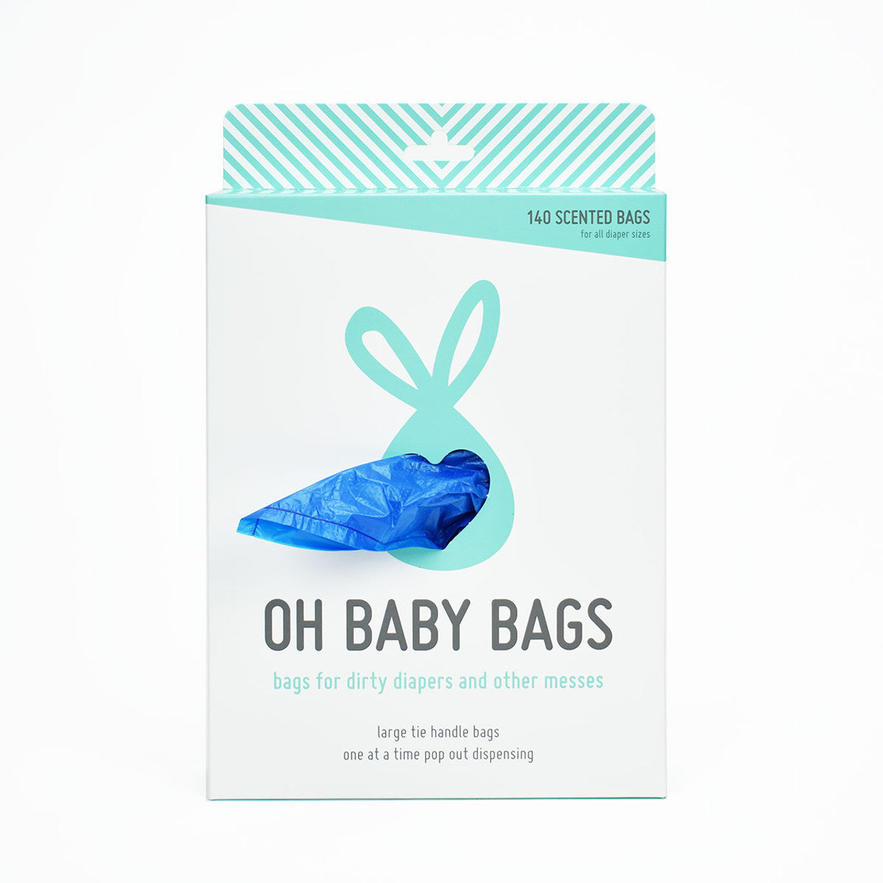 Oh Baby Bags 140 Count - Pink