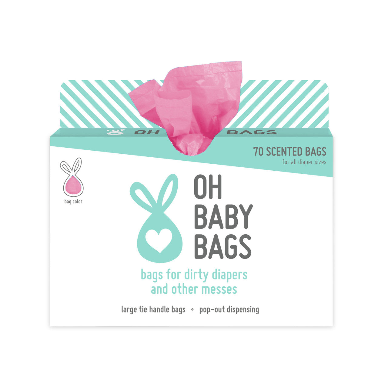 Oh Baby Bags - 70 Scented Bags