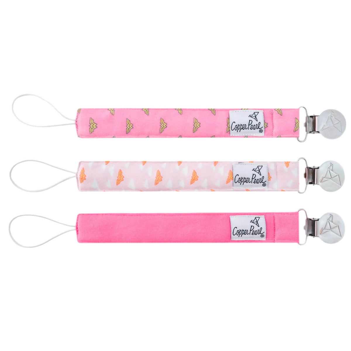 Binky Clip Set -Wonder Woman