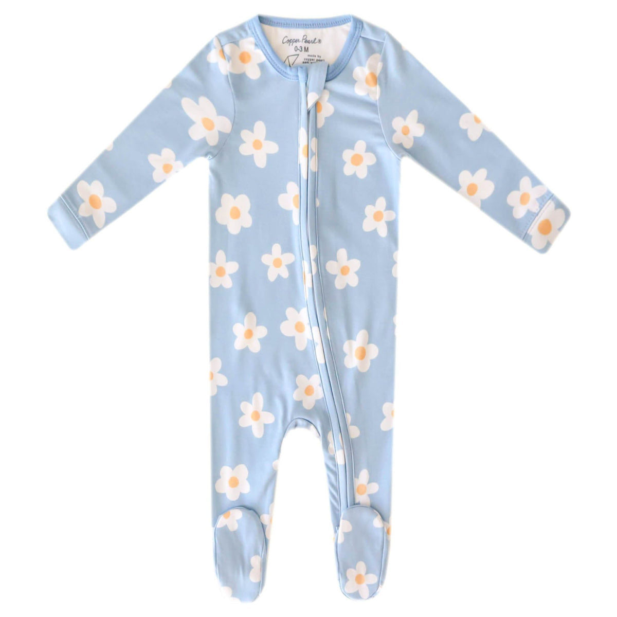 Zip-up Footie - Della