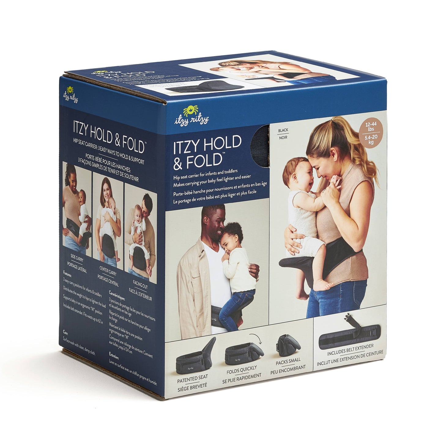 Itzy Hold & Fold™ - Hip Seat Carrier