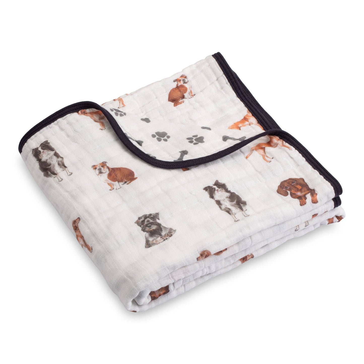 Dog Baby Muslin Quilt