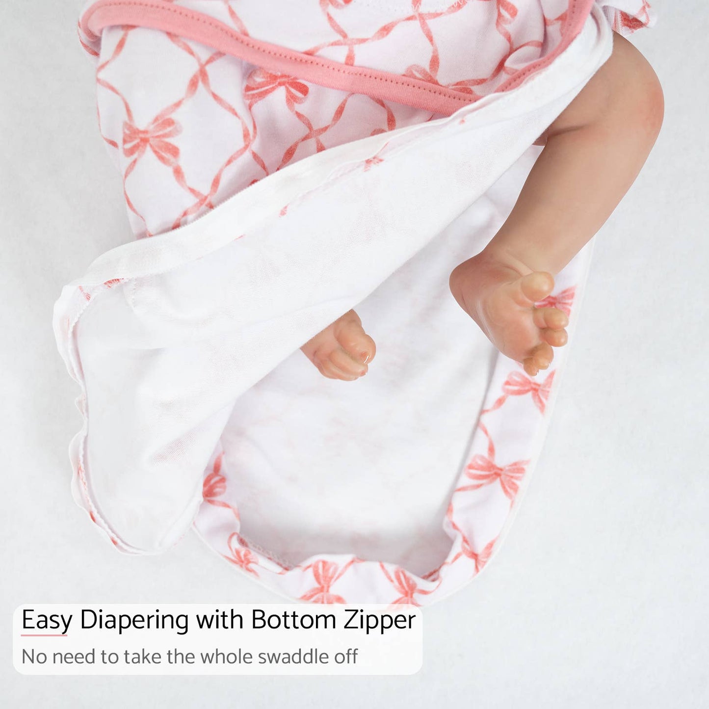 Beautiful Bows Baby Sleep Swaddle
