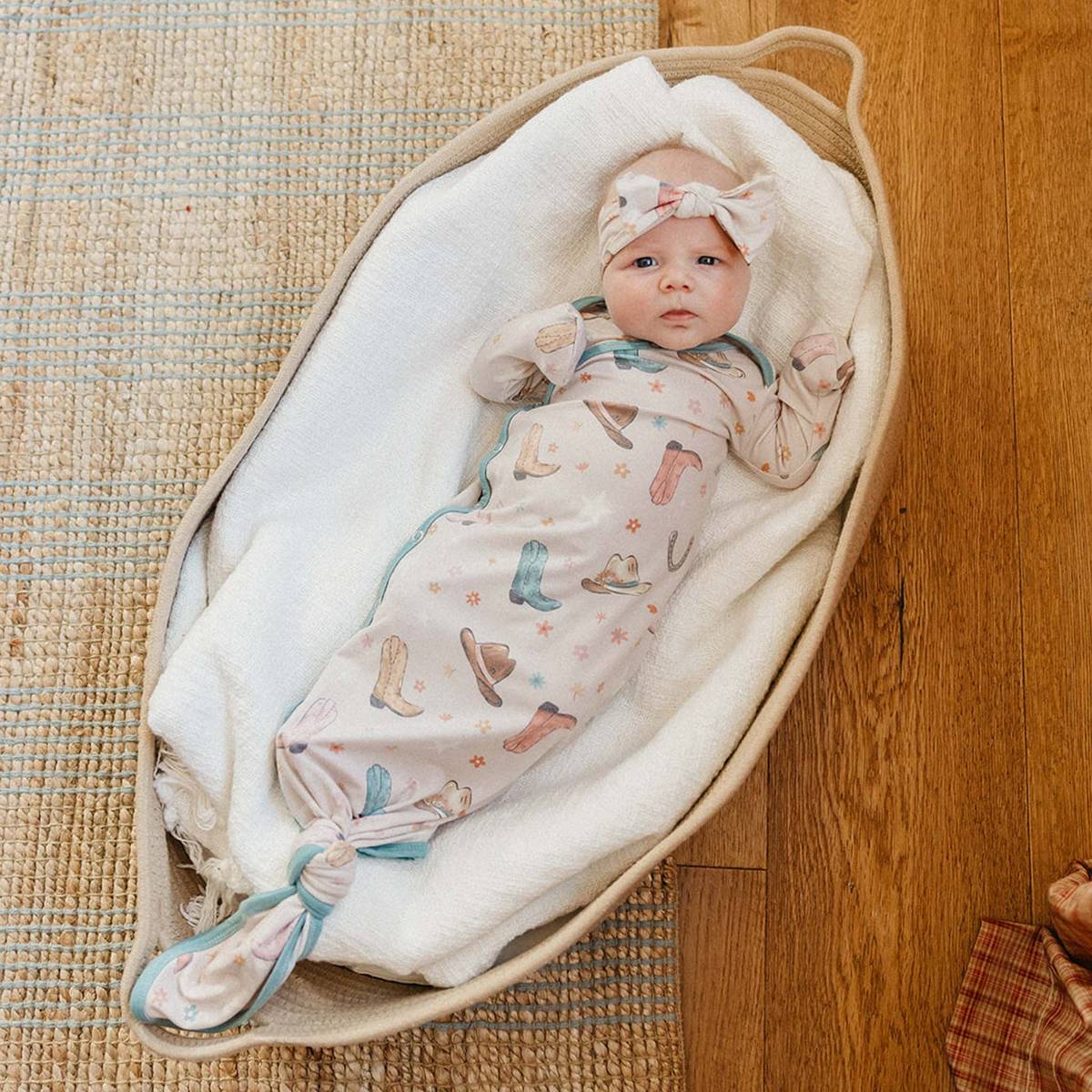 Knit Headband Bow - Cheyenne