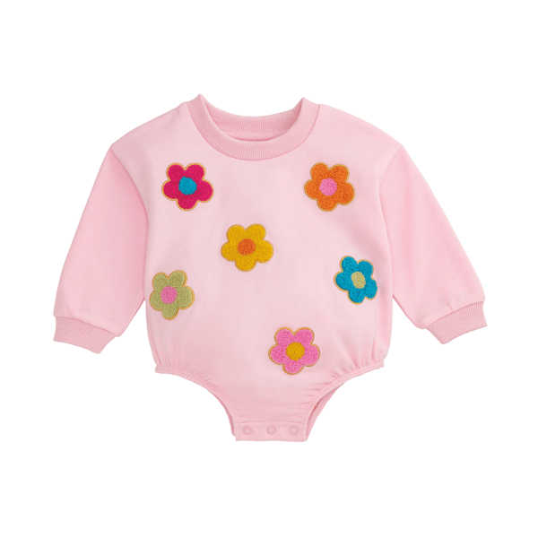 Flower Power Sweatshirt Bubble