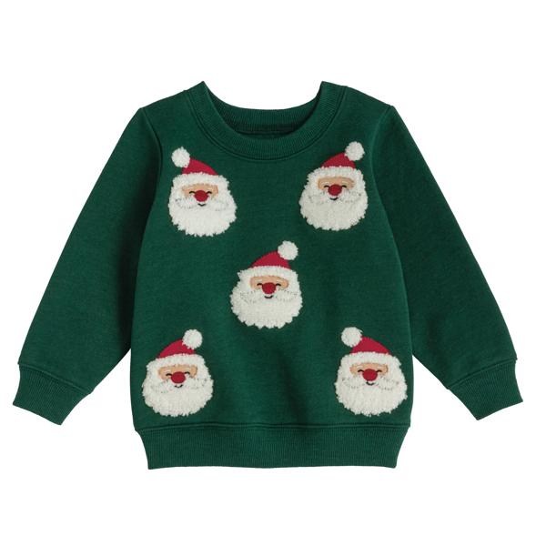 Green Santa Sweatshirt