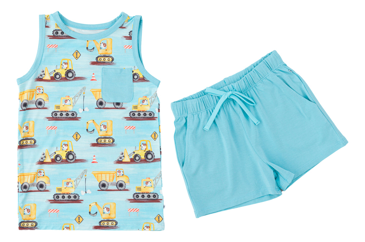 Hard Hat Hounds Tank Set