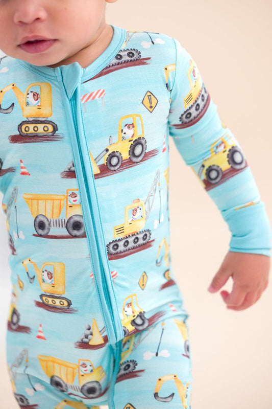 Hard Hat Hounds Convertible Romper