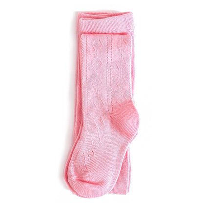 Fancy Knit Tights - Blossom