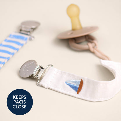 Itzy Clip™ - Fabric Pacifier Strap
