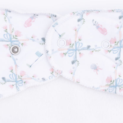 Bandana Bibs - Golf Trellis - Pink