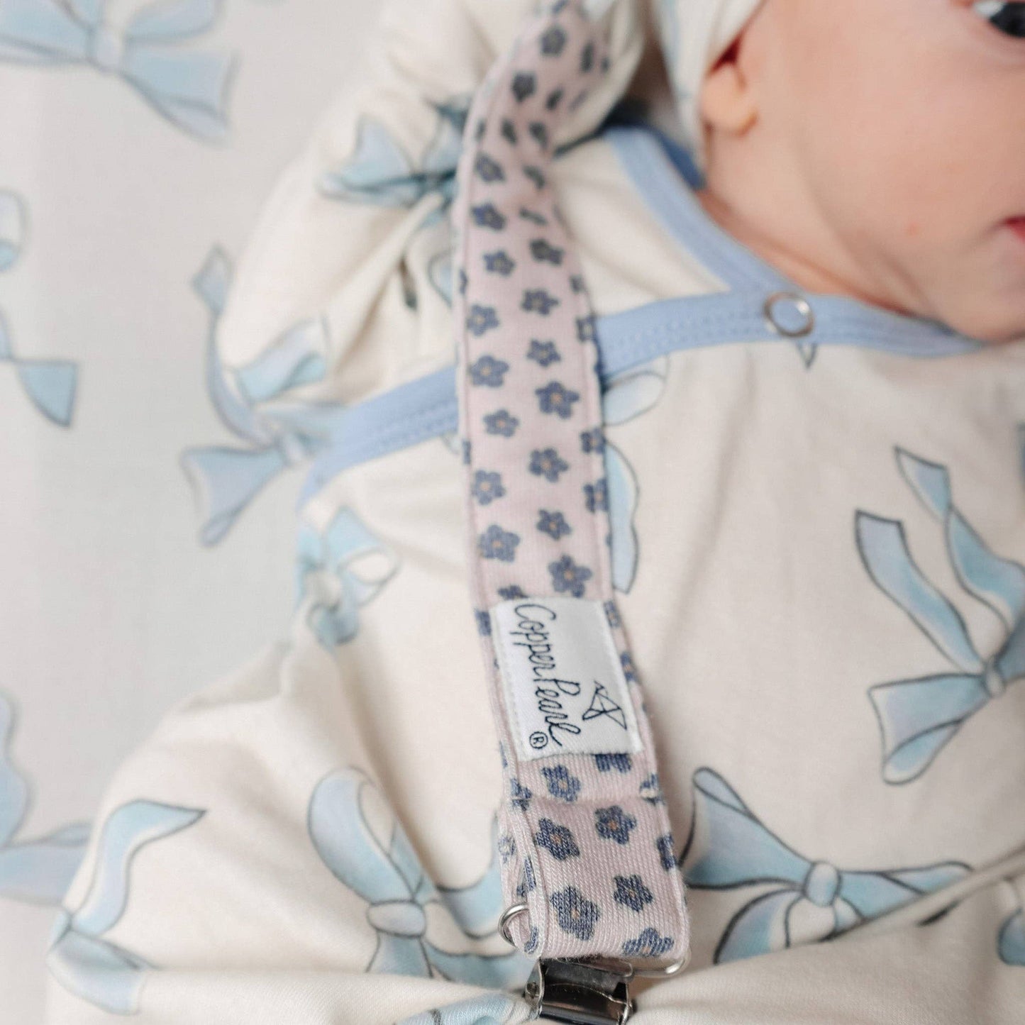 Binky Clip Set - Gemma In Tan