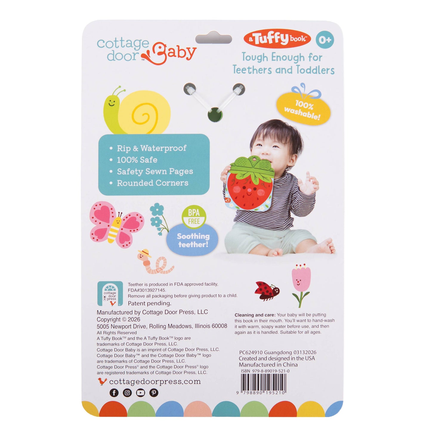Hello Garden (A Tuffy Teether Indestructible Book)