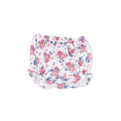 Cabbage Roses - Ruffle Back Top and Bloomer