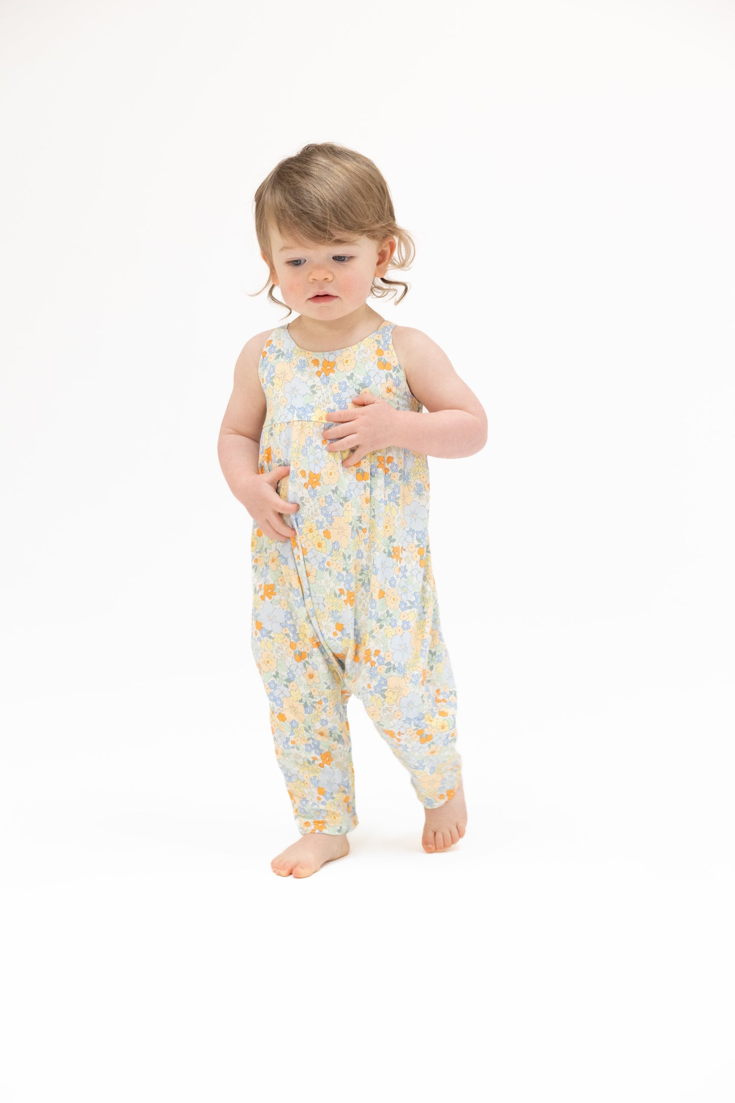 Tie Back Romper - Georgia Floral