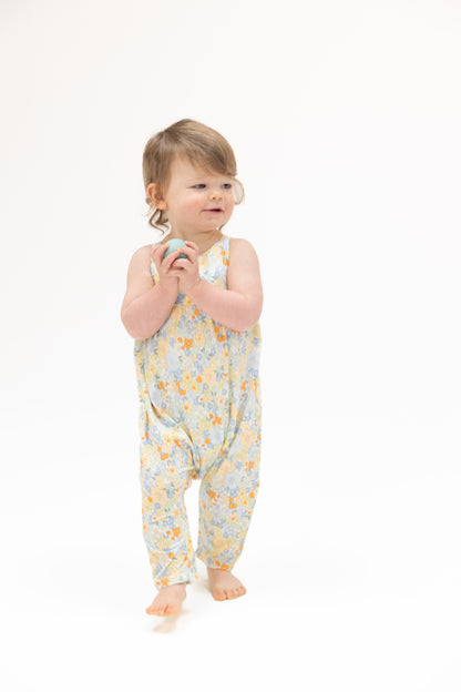 Tie Back Romper - Georgia Floral
