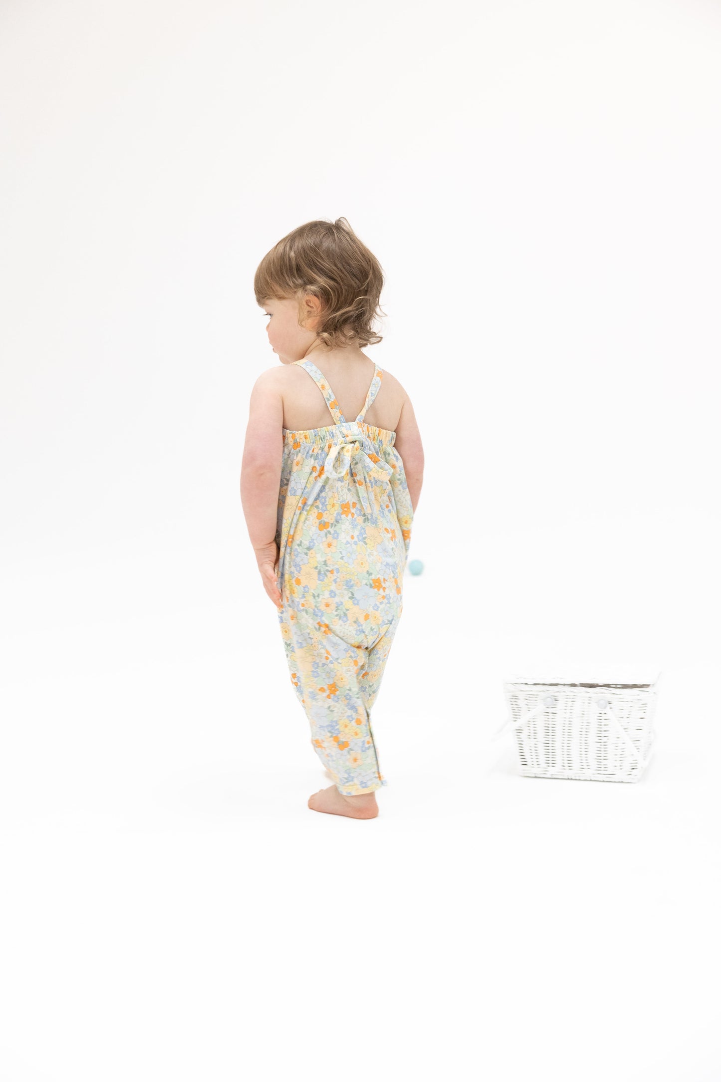 Tie Back Romper - Georgia Floral