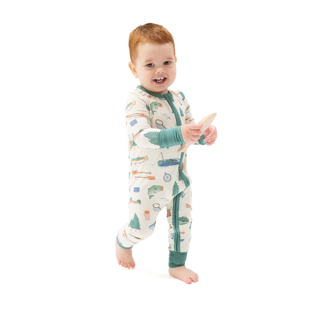 Convertible Romper - Fishing Things