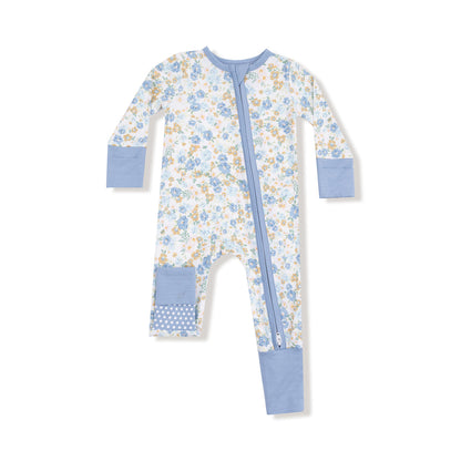 Convertible Romper - Sweet Rose Calico