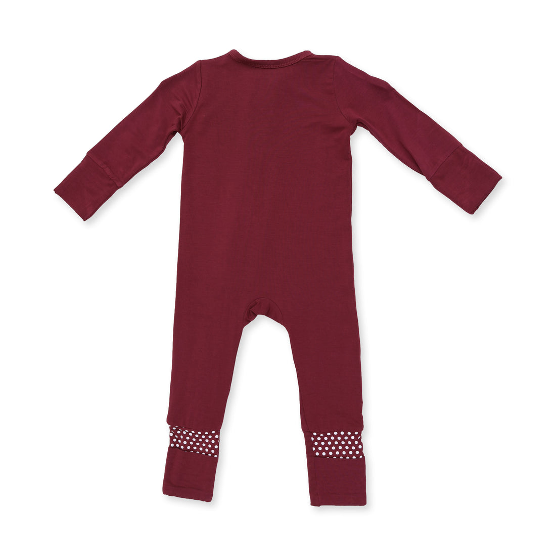 PB Mules Solid Oxblood Red - Convertible Romper