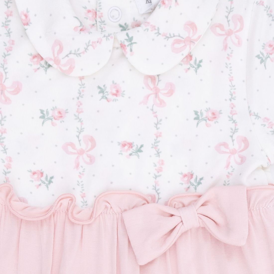 Bow Footie - Dainty Buds and Bows